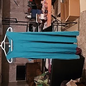 Old Nvay Green Dress